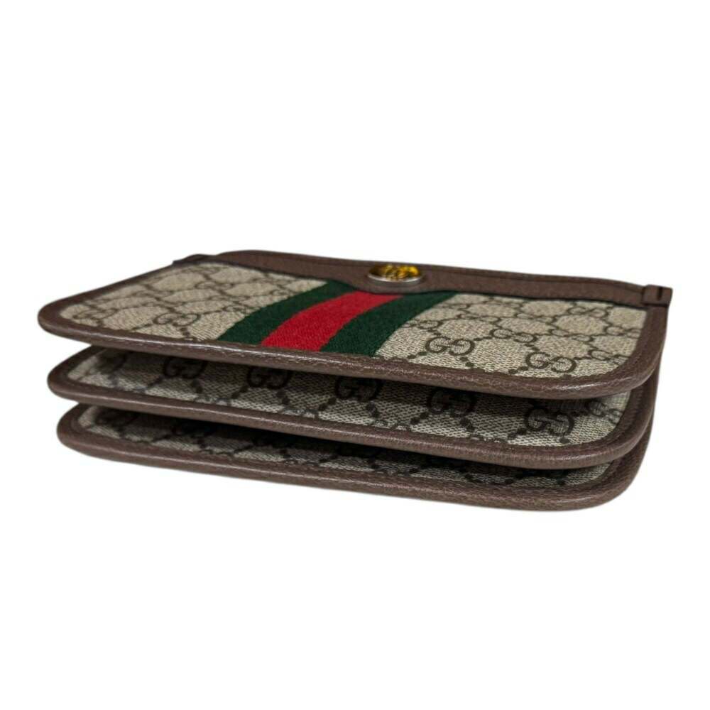 GUCCI Authentic Brown Canvas Shoulder Bag - Picture 5 of 7